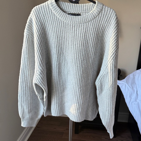ASOS Cream Ribbed Sweater - Picture 2 of 7